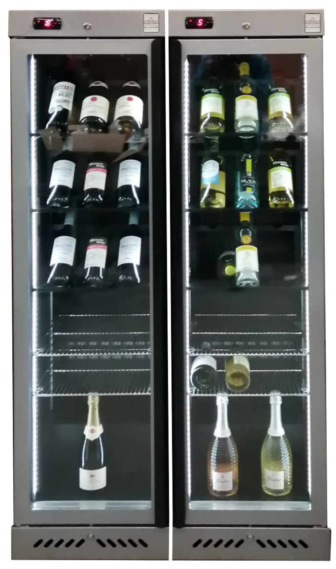 Matched pair of 197ES for red and white wine